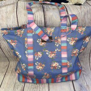 Matilda Jane We Made It Tote Blue Floral Beach Bag Diaper Vacation